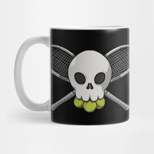 Tennis crew Jolly Roger pirate flag (no caption) Mug